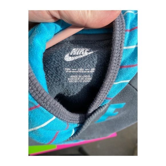 🐒 Nike Hoodie Sweater Toddler 18 Month - Picture 7 of 7